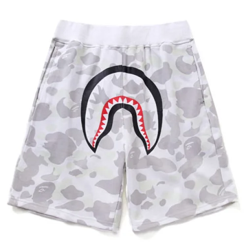 Шорты Bape Jaw No Eye "White"