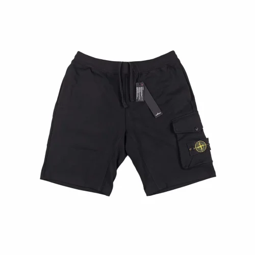 Шорты Stone Island FLEECE "Black"