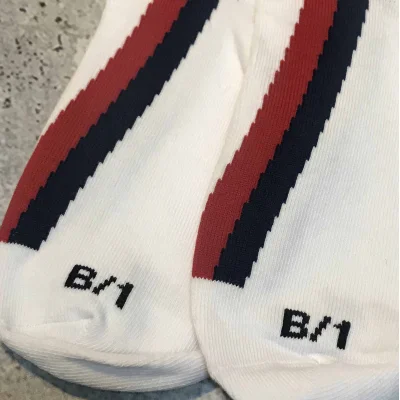 Носки A-Cold-Wall Black/Red Stripe "White" фото № 3