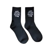 Носки Anti Social Social Club Logo "Gray"