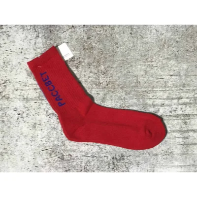 Носки Gosha Rubchinskiy Рассвет "Burgundy" фото № 3