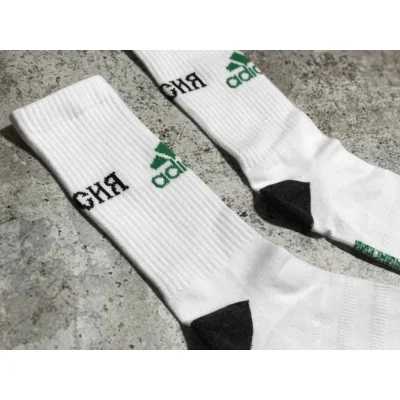 Носки Gosha Rubchinskiy x Adidas Россия "White" фото № 4 Носки Gosha Rubchinskiy x Adidas Россия "White" фото № 4