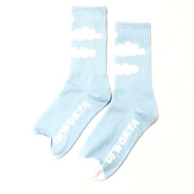 Носки Golf Wang White Clouds "Light Blue" фото № 3