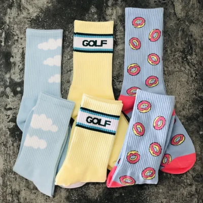 Носки Golf Wang Donuts "Gray" фото № 6 Носки Golf Wang Donuts "Gray" фото № 6