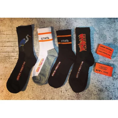 Носки Heron Preston Стиль "Black" фото № 5