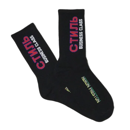 Носки Heron Preston Стиль Business Class "Black"