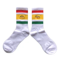 Носки NOAH Color Gradient "White/Red/Yellow/Green"