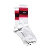 Носки NOAH Color Gradient "White/Red/Black"
