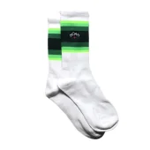 Носки NOAH Color Gradient "White/Green/Black"