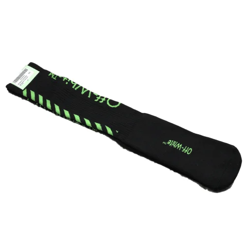 Носки Off White 19SS Green Logo "Black"