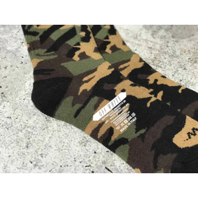 Носки Off White Logo "Camouflage" фото № 4