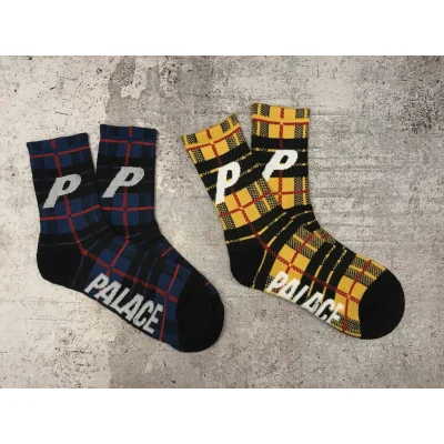 Носки Palace Scottish Cell "Yellow" фото № 2
