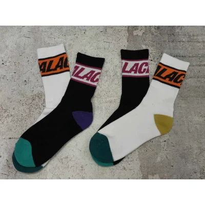 Носки Palace Logo On Orange "White" фото № 2