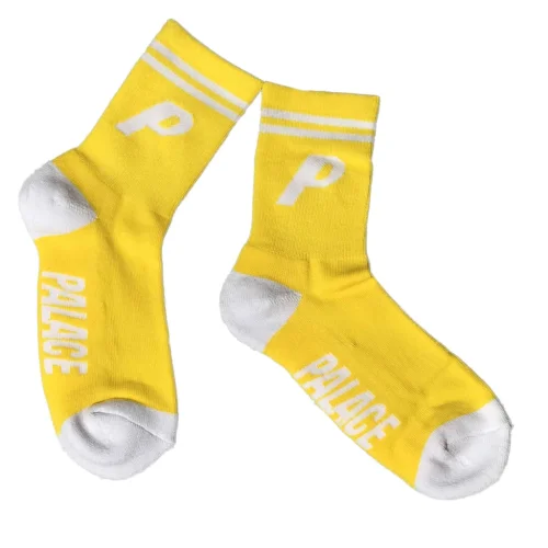 Носки Palace Logo P "Yellow"