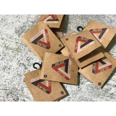 Носки Palace Logo P Red/Blue Stripes "White" фото № 4