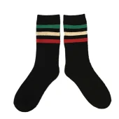 Носки Palm Angels Stripes "Black/Green/Yellow/Red"