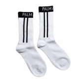Носки Palm Angels Vertical Stripes "White"