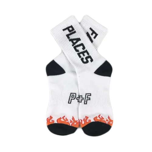 Носки Places+Faces Fire "White"