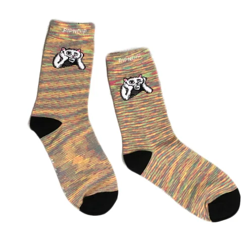 Носки RipnDip Small Cat "Brown"