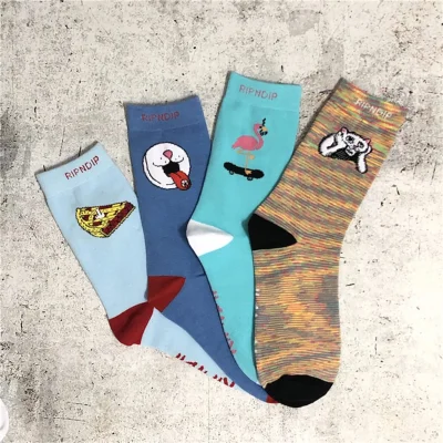 Носки RipnDip Small Cat "Brown" фото № 4