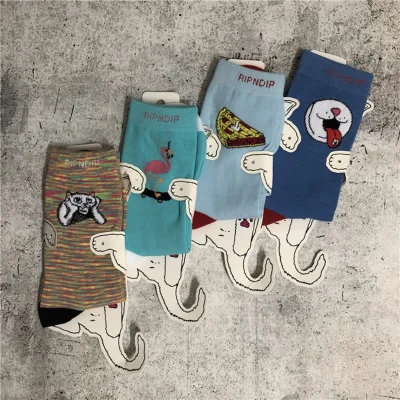 Носки RipnDip Small Cat "Brown" фото № 6