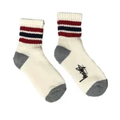 Носки Stussy Three Stripes "White"