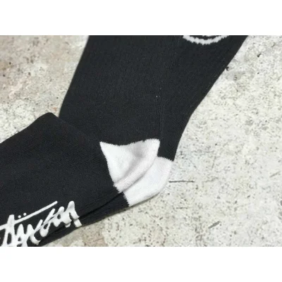 Носки Stussy Round Logo "Black" фото № 2 Носки Stussy Round Logo "Black" фото № 2