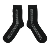 Носки Versace Logo "Black"