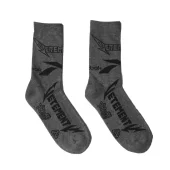 Носки Vetements x Reebok Black Logo "Gray"