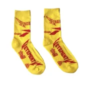 Носки Vetements x Reebok Red Logo "Yellow"