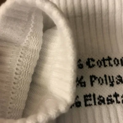 Носки Vetements Percentage "White" фото № 5 Носки Vetements Percentage "White" фото № 5