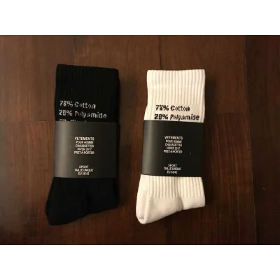Носки Vetements Percentage "White" фото № 7 Носки Vetements Percentage "White" фото № 7
