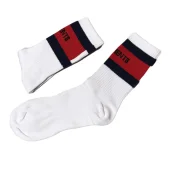 Носки Vetements 18SS Red/Blue Strips "White"