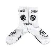 Носки Vetements Intarsia Georgia "White"