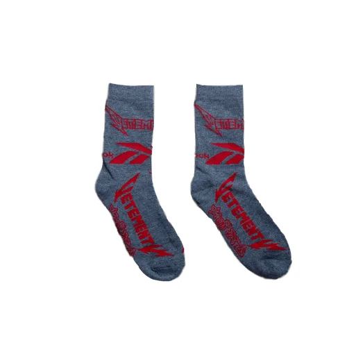 Носки Vetements x Reebok New Lightning Joint "Gray"