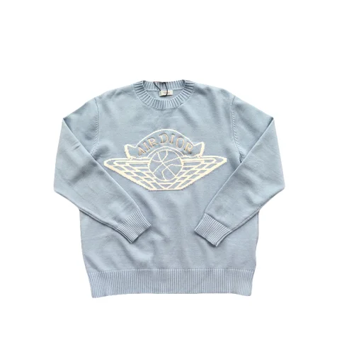Свитер Dior Air Basketball "Light Blue"