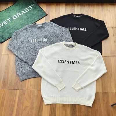 Свитер Fear Of God Essentials "White" фото № 2