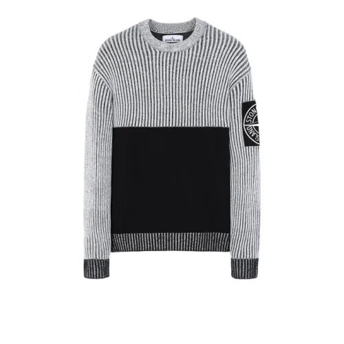 Свитер Stone island 508d1 Knitwear "Black"