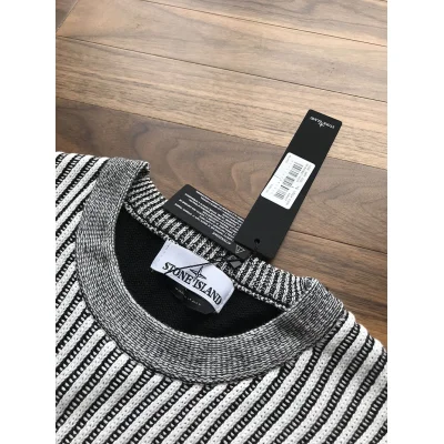 Свитер Stone island 508d1 Knitwear "Black" фото № 3