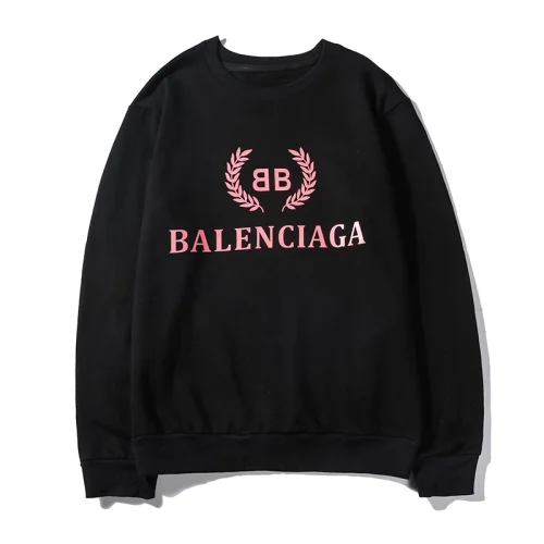 Свитшот Balenciaga Purple Logo "Black"