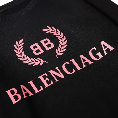 Свитшот Balenciaga Purple Logo "Black" фото № 2