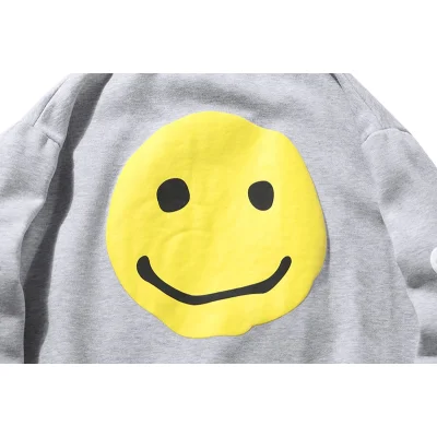 Свитшот JesusisKingMerch Nayghty Big Smile "Gray" фото № 8