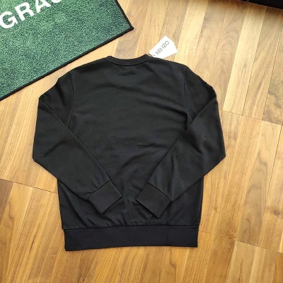 Свитшот Kenzo Embroidery Yellow Logo "Black" фото № 2