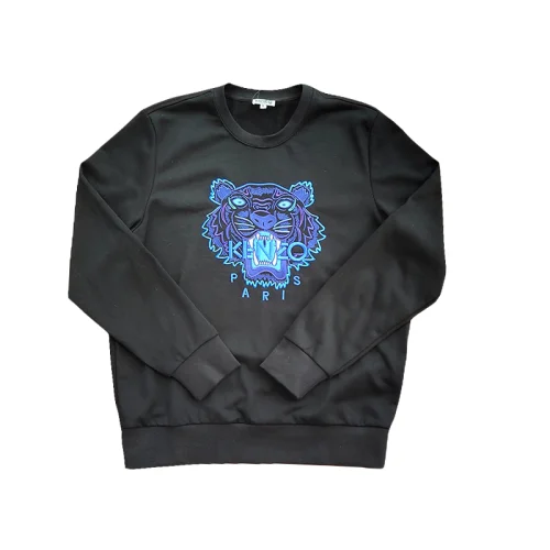 Свитшот Kenzo Embroidery Blue Logo "Blue"