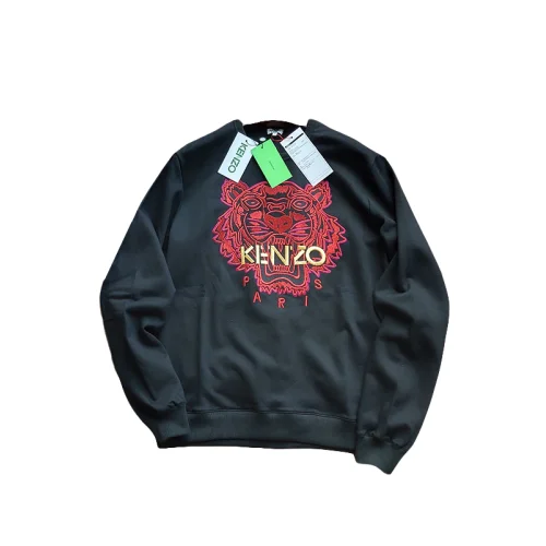 Свитшот Kenzo Embroidery Red Tiger "Black"