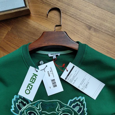 Свитшот Kenzo Embroidery Tiger "Green" фото № 4