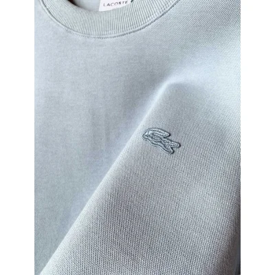 Свитшот Lacoste Small Crocodile "Gray" фото № 3