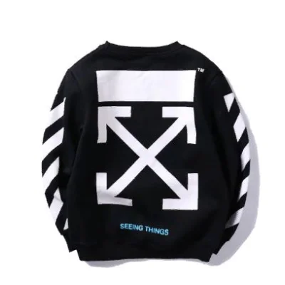 Свитшот OFF WHITE Seeing Things Cross Arrows "Black" фото № 2