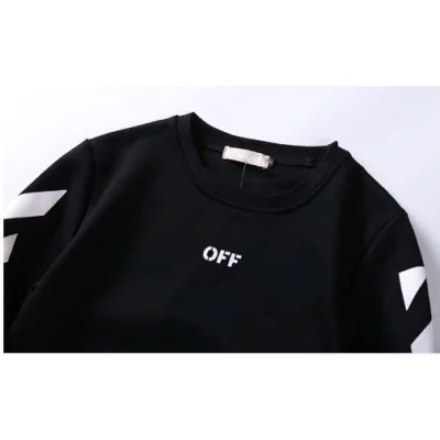 Свитшот OFF WHITE Seeing Things Cross Arrows "Black" фото № 3
