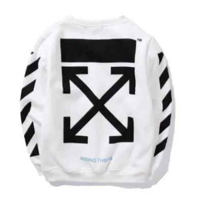 Свитшот OFF WHITE Seeing Things Cross Arrows "White" фото № 2 Свитшот OFF WHITE Seeing Things Cross Arrows "White" фото № 2